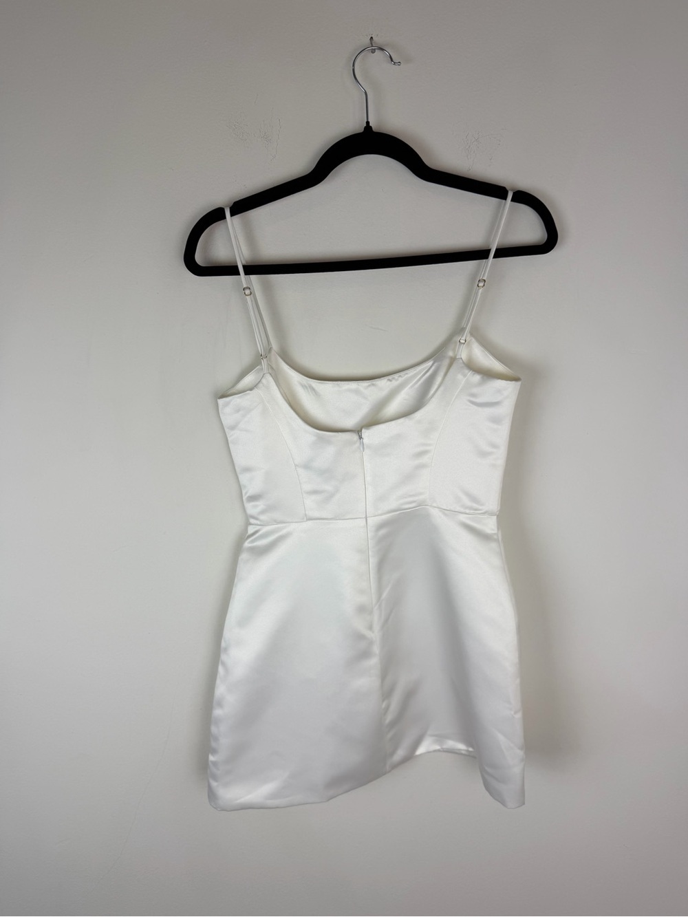 NWT Delfi Collective Teresa Short White Dress Floral Appliqué Size XS - Picture 6 of 10